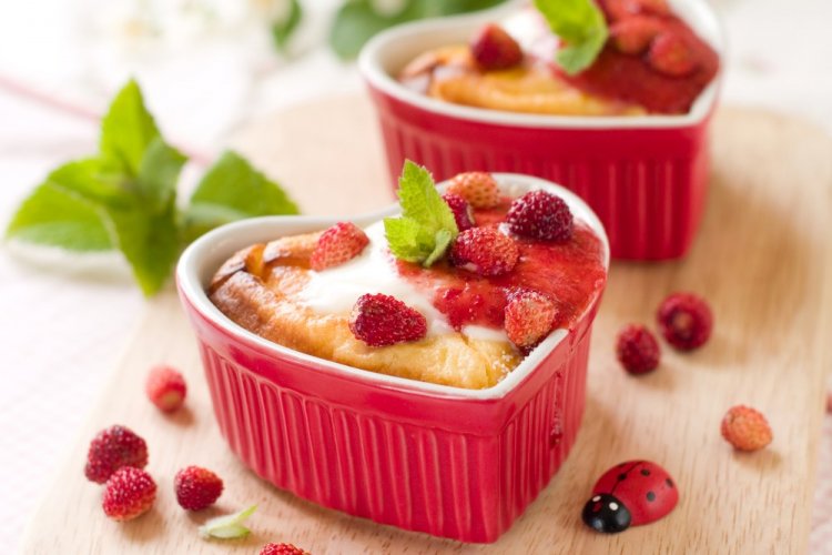 Cottage Cheese Soufflé in Air Fryer