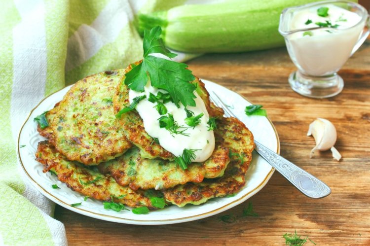 Zucchini Fritters in Air Fryer
