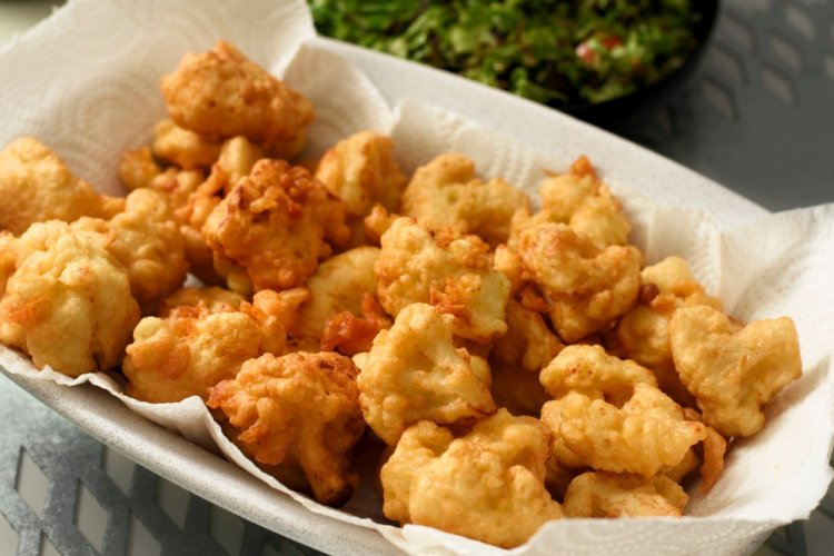 Battered Cauliflower in the Air Fryer