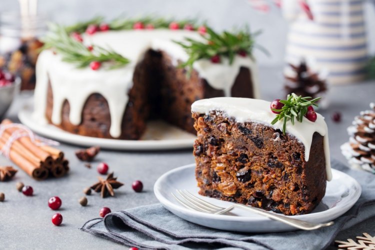 Chocolate Christmas Cake