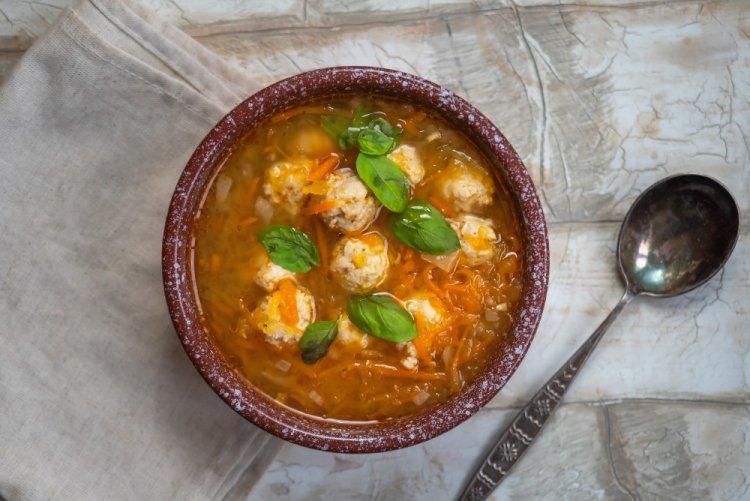 Meatball Soup in a Multicooker
