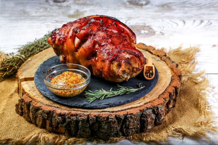 Pork Knuckle in a Multicooker