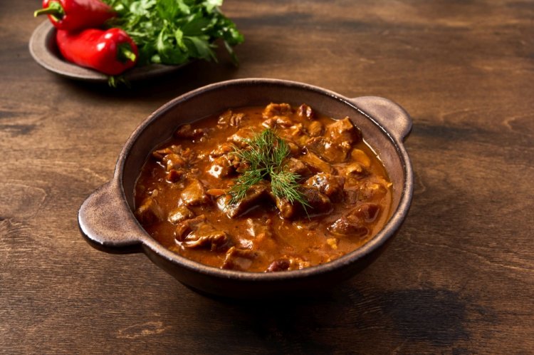 Pork Goulash in a Multicooker