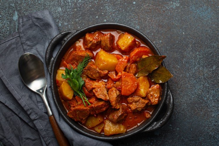 Pork and Potato Roast in a Multicooker