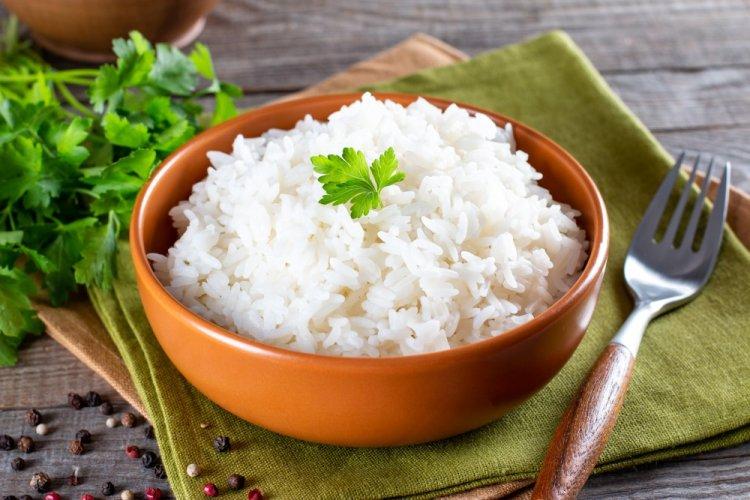 Fluffy Rice in an Air Fryer