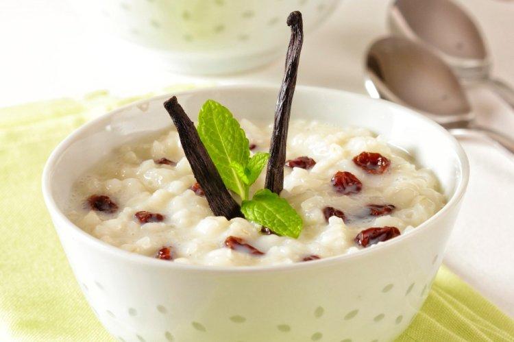 Milk Rice Porridge in an Air Fryer