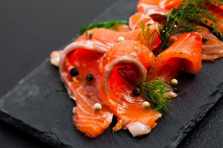 Trout Gravlax with Hot Pepper