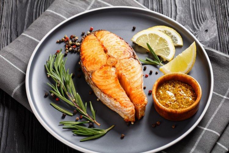 Chum Salmon Steaks in an Air Fryer
