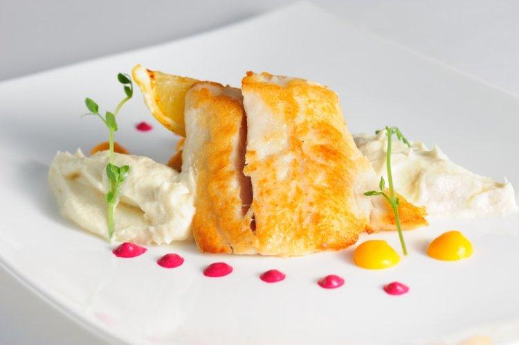Pike Perch with Sour Cream in Air Fryer