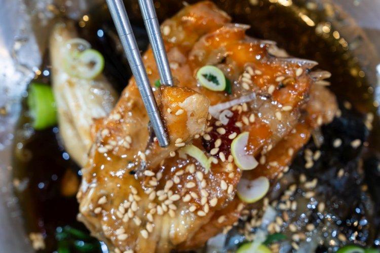Fried Macrurus with Vegetables