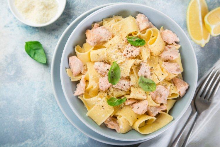Pasta with Macrurus and Lemon