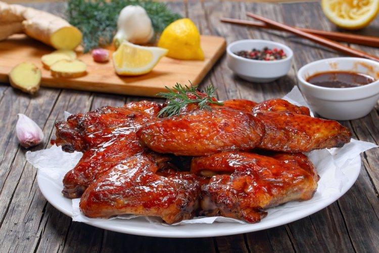 Adobo de salsa de soja y miel con jengibre