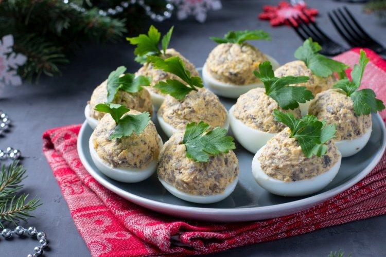 Con nueces y queso