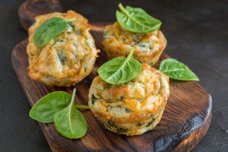Healthy Spinach Muffins