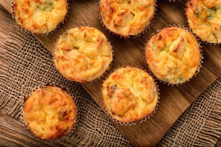 Healthy Chicken Fillet Muffins