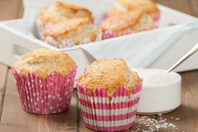 Healthy Coconut Muffins