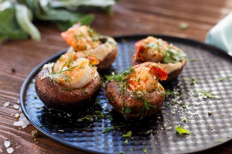 Shrimp Filling for Mushrooms