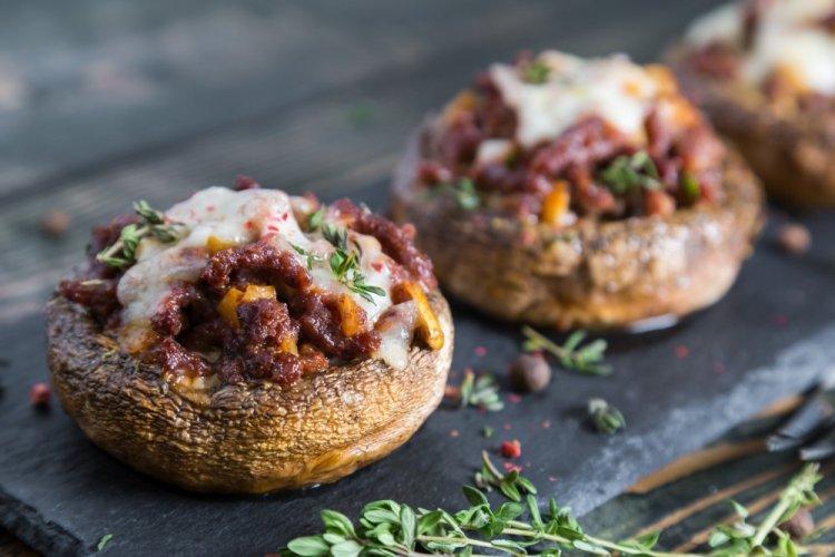 Minced Meat Filling for Mushrooms
