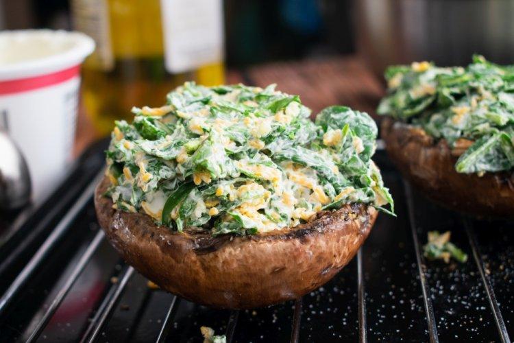 With Spinach, Ricotta, and Parmesan