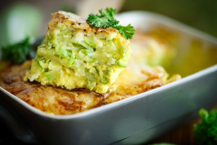 Zucchini Casserole in the Air Fryer
