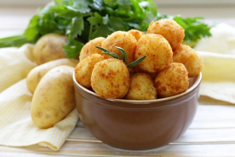 Deep-Fried Potato Balls