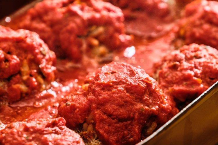 Lenten Meatballs with Rice and Lentils