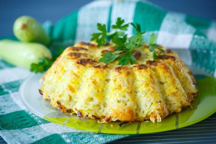 Rice and Zucchini Casserole