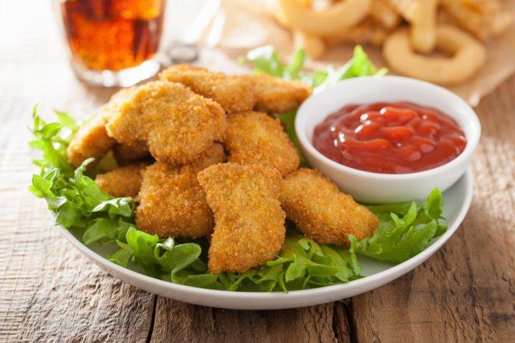 Nuggets clásicos en freidora de aire