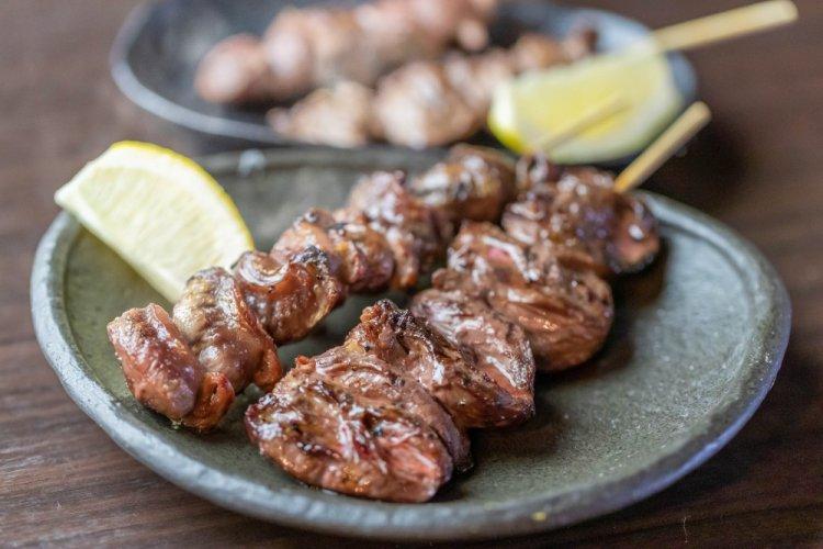 Chicken Hearts with Lemon Juice in an Air Fryer
