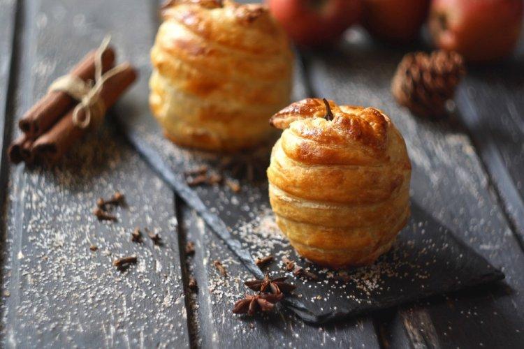 Apples in Pastry Pockets in an Air Fryer