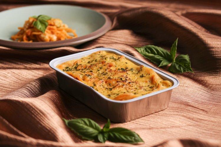 Lapshnik with Boiled Meat