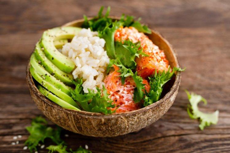 Caramelized Salmon Bowl