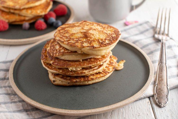 Protein Pancakes with Cottage Cheese