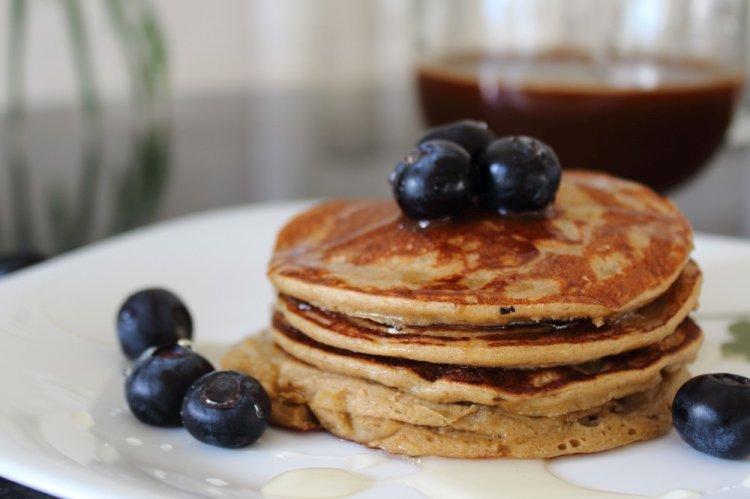Protein Pancakes with Almond Milk