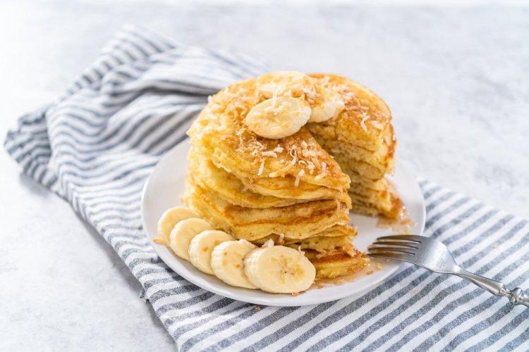 Protein Pancakes with Coconut Milk