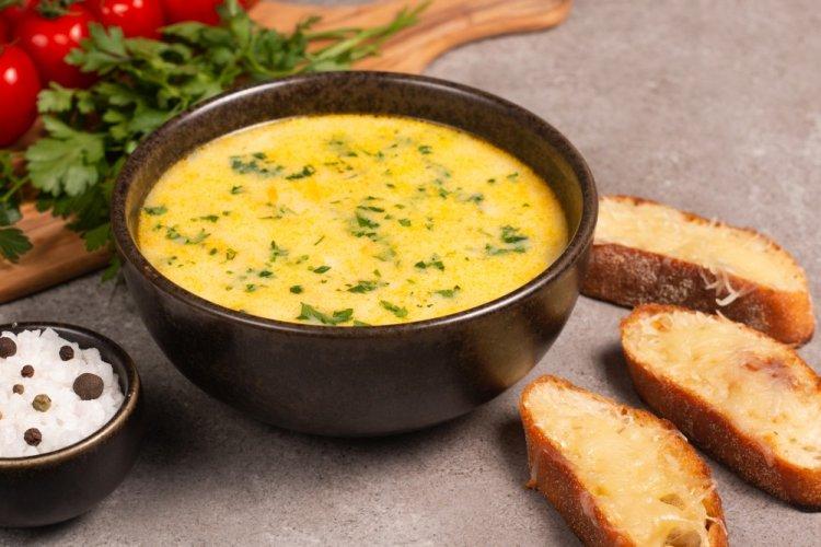 Cheesy Instant Noodle Soup