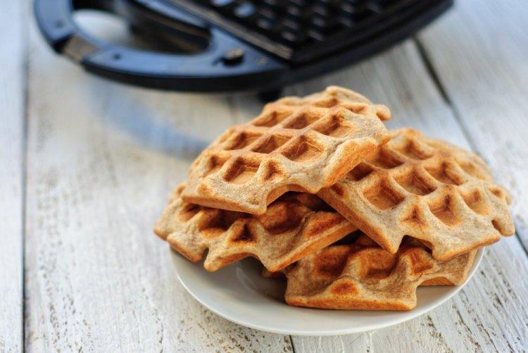 Gofres de proteína con avena