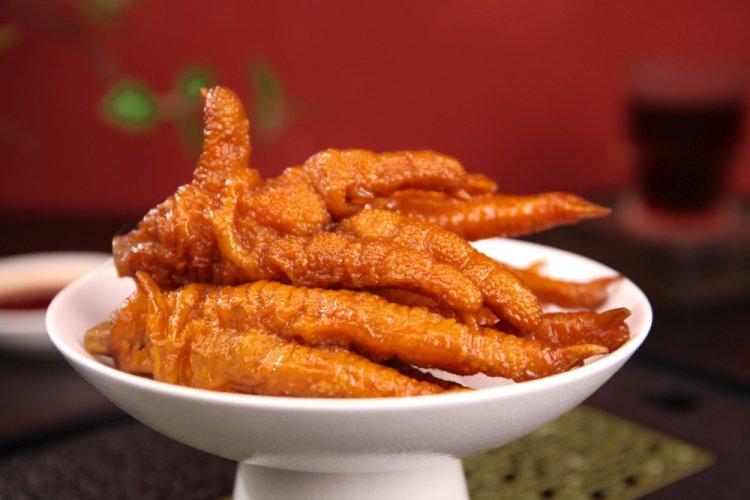 Chicken Feet with Honey and Mustard