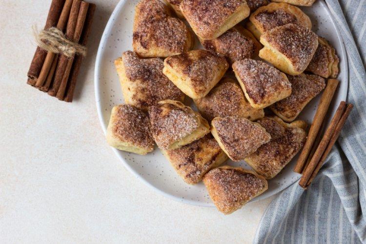 Chocolate Goose Foot Cookies