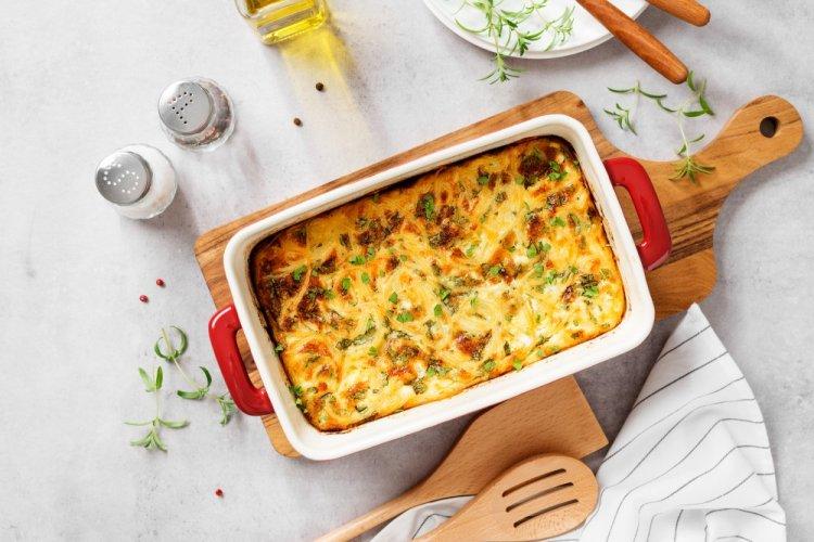 Instant Noodle Casserole with Minced Meat