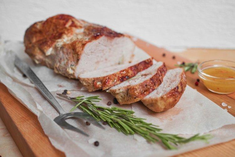 Pork Tenderloin Baked in Foil in an Air Fryer