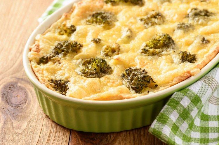 Broccoli and Minced Meat Casserole