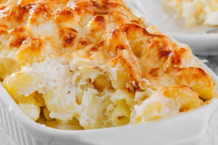 Air Fryer Pasta with Cream