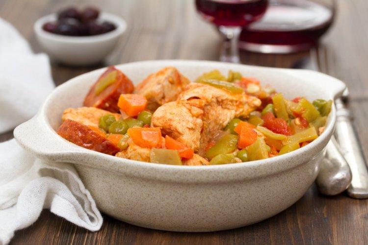 Braised Turkey with Vegetables