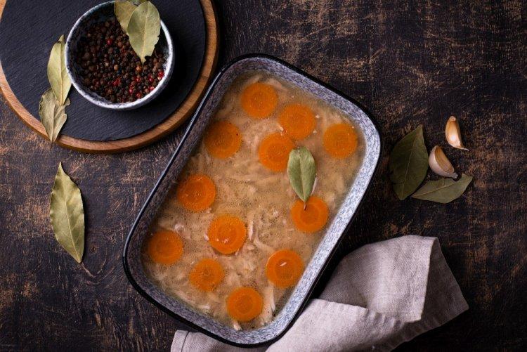 Chicken Feet and Fillet Aspic