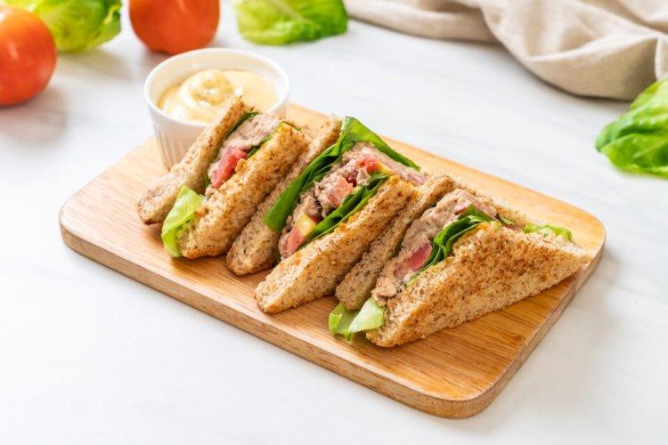 Tuna and Sun-Dried Tomato Sandwich