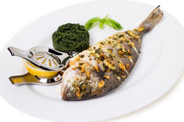 Dorada with Nut Crust in Air Fryer