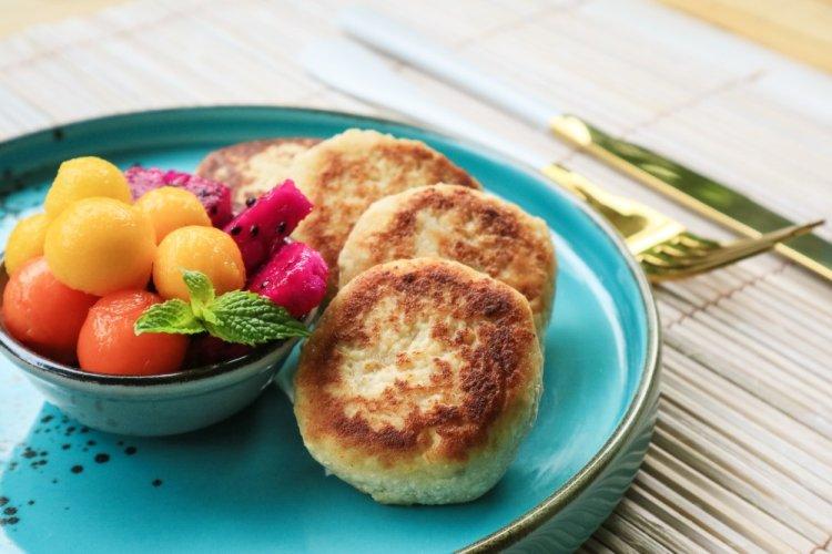 Syrniki with Rice Flour and Tofu