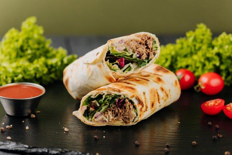 Lavash Roll with Tuna