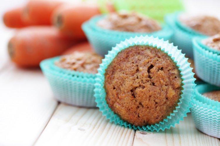 Muffins de zanahoria